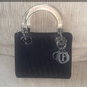 Lady Dior Mini Unique Jacquard Purse
